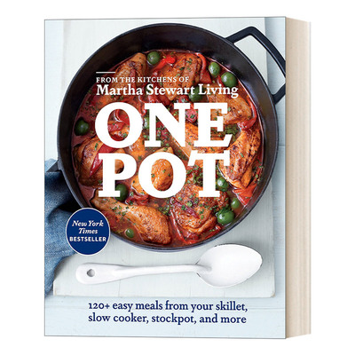 One Pot 一锅:用煎锅，慢炖锅，汤锅等烹饪的120+简单的饭菜 食谱 Martha Stewart