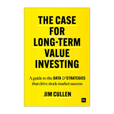 英文原版 The Case for Long-Term Value Investing 长期价值投资案例 推动股市成功的数据和策略指南 精装 进口英语原版书籍