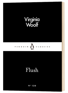 伍尔夫 阿弗小传 Flush 小黑书系列 英文原版文学小说 进口英语书籍