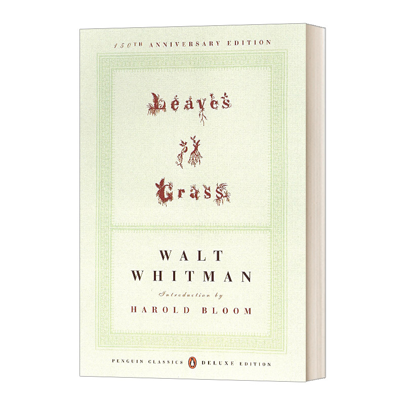 草叶集 初版 Leaves of Grass The First 1855 Edition 英文原版文学诗歌读物 Penguin Classics Deluxe Edition 进口英语书籍