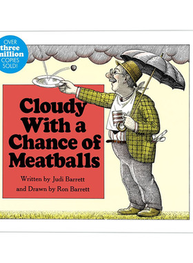 Cloudy With a Chance of Meatballs 阴天有时下肉丸 纸板书