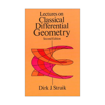 英文原版 Lectures on Classical Differential Geometry 经典微分几何学讲座 第二版 Dirk J. Struik 英文版 进口英语原版书籍