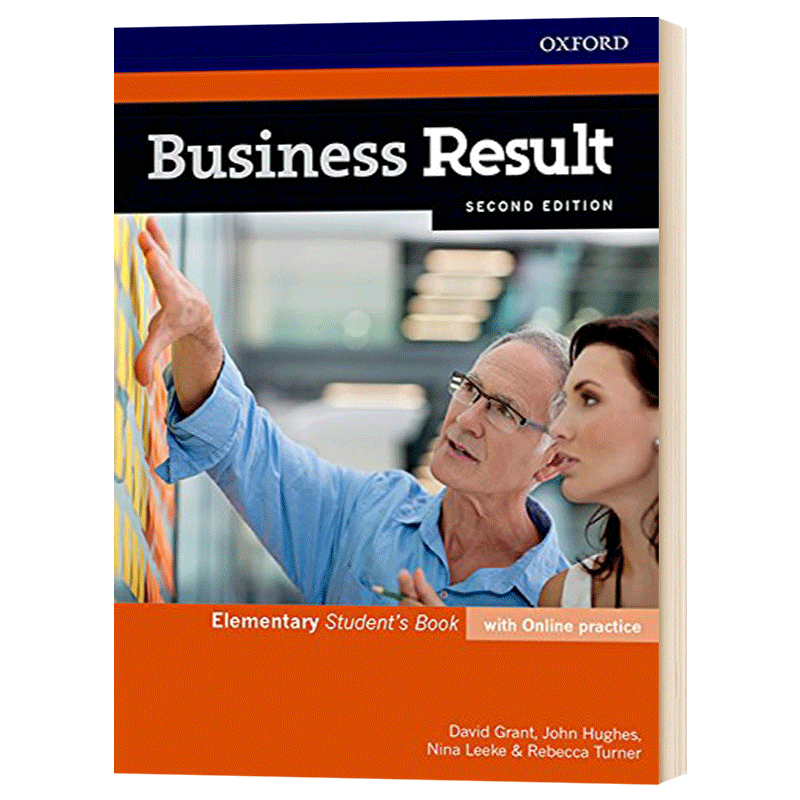 牛津商务英语教材学生书基础级 Business Result Elementary Student's Book with Online Practice 英文原版大学教辅 进口书籍