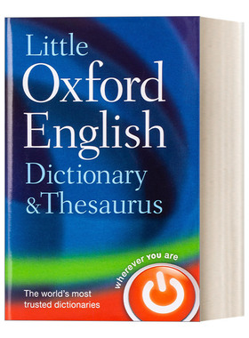 小牛津字典和词库 第2版 精装 Little Oxford Dictionary and Thesaurus 英文原版英英词典 进口英语工具书籍