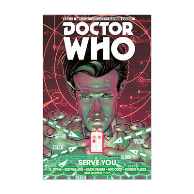 英文原版 Doctor Who: The Eleventh Doctor Vol. 2: Serve You 神秘博士漫画 第十一任博士系列 卷二 为您服务 进口英语原版书籍