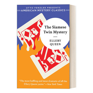 英文原版 The Siamese Twin Mystery 暹罗连体人之谜 美国经典推理小说 埃勒里奎因侦探系列 英文版 进口英语原版书籍
