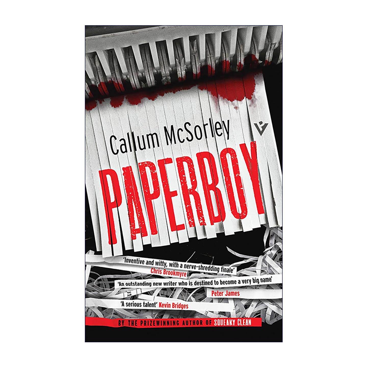 英文原版 Paperboy 碎纸杀机 苏格兰悬疑犯罪小说 Squeaky Clean续篇 Callum McSorley 英文版 进口英语原版书籍