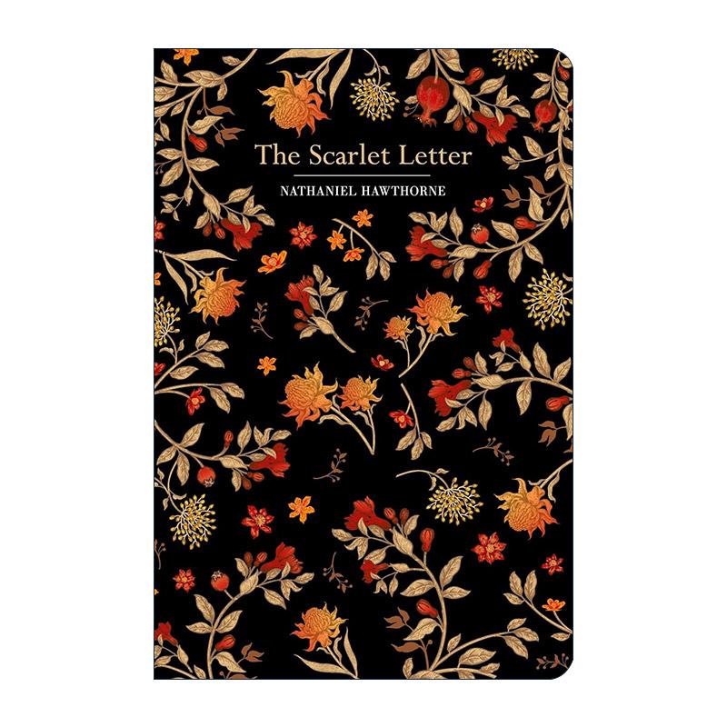 英文原版 The Scarlet Letter 红字 霍桑 浮雕封面高颜值装帧设计 精装 Chiltern Classic 英文版 进口英语原版书籍