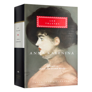 托尔斯泰 Everyman精装 文学 Karenina 进口英语书籍 经典 安娜·卡列尼娜 英文原版 Anna 收藏版
