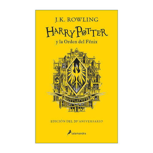 西班牙语原版 Harry Potter y la Orden del Fenix 20 Aniv. Hufflepuff 哈利波特与凤凰社 20周年纪念 赫奇帕奇版 进口原版书籍