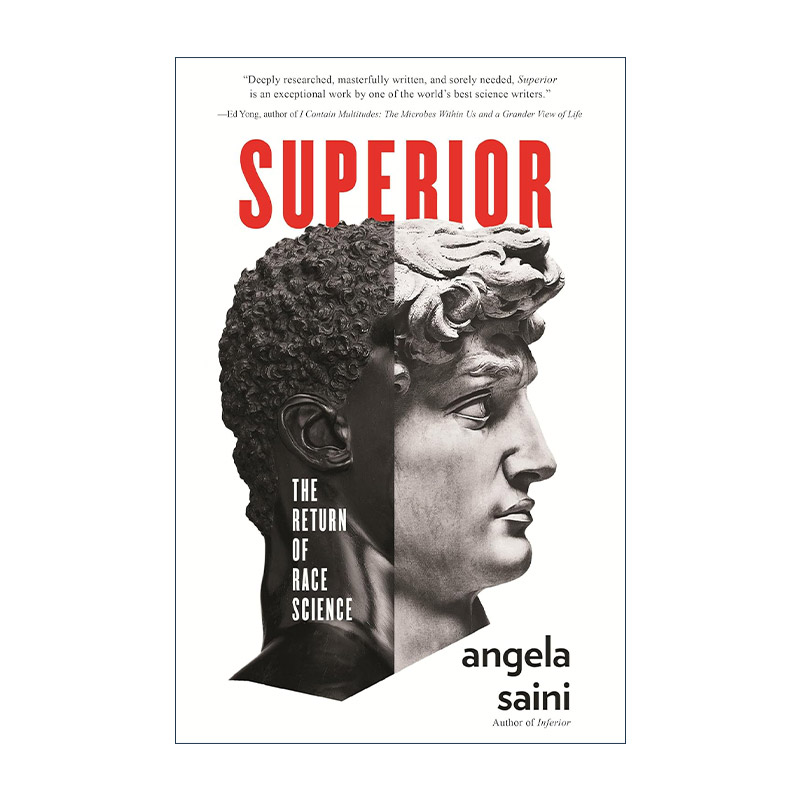 英文原版 Superior 优等 种族科学的回归 逊色作者安吉拉·萨伊尼Angela Saini 英文版 进口英语原版书籍
