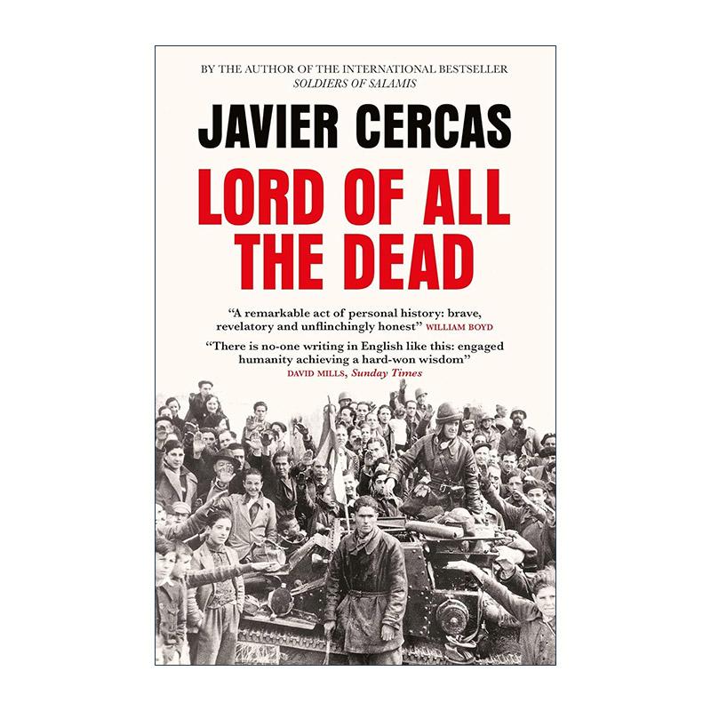 英文原版 Lord of All the Dead 幽冥中的君王 历史战争小说 西班牙内战 哈维尔·塞尔卡斯 英文版 进口英语原版书籍
