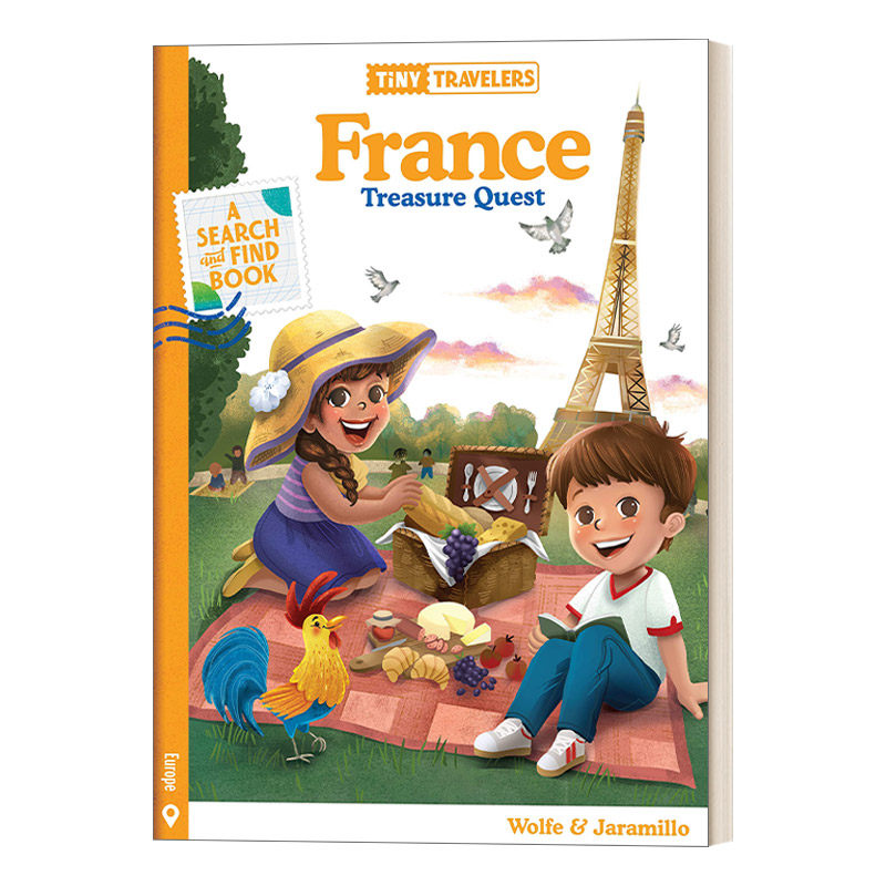 tiny travelers france treasure quest 书游小世界 法国寻宝记 精装