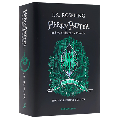 哈利波特与凤凰社 斯莱特林学院精装版英文原版小说 Harry Potter and the Order of the Phoenix Slytherin Edition JK罗琳英文版