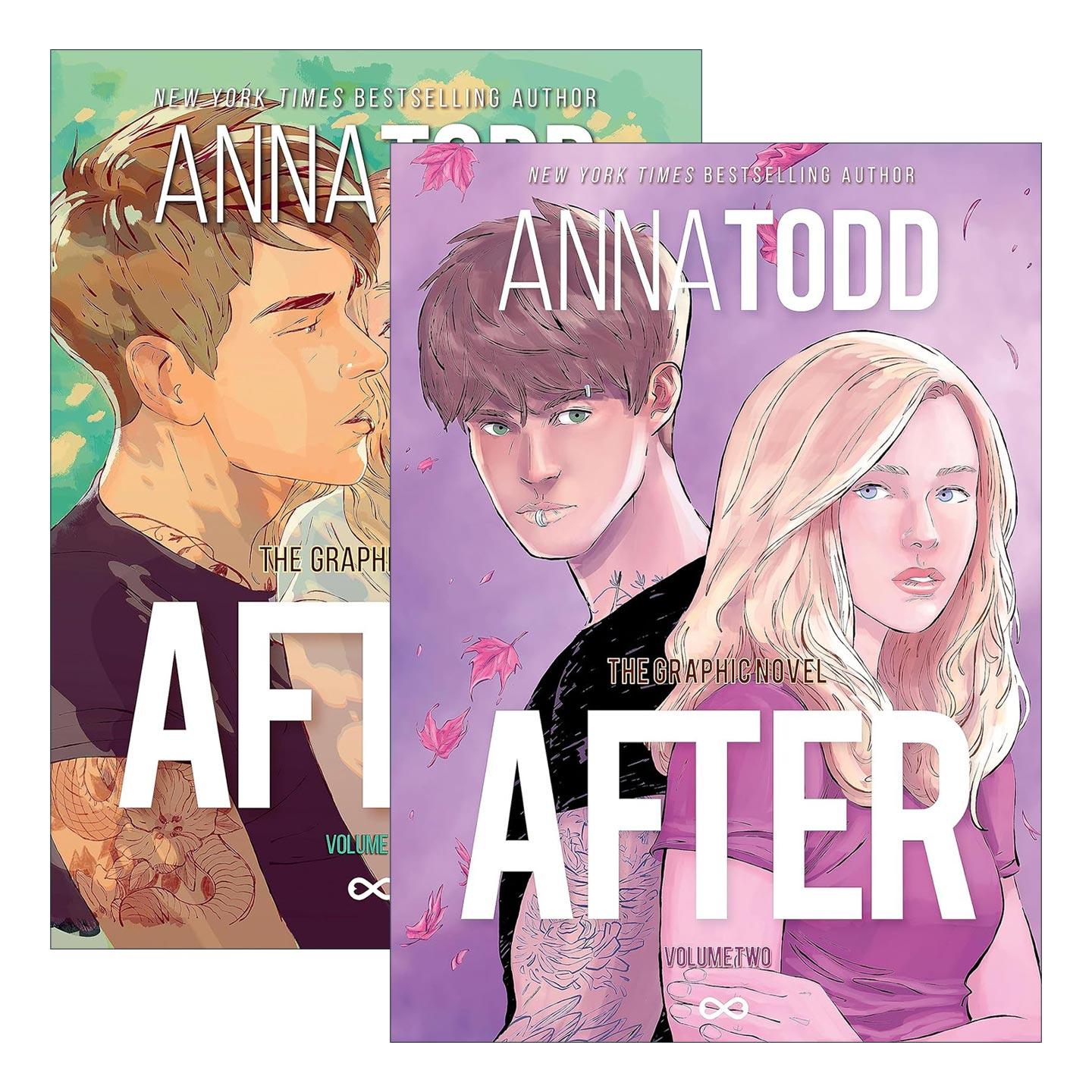 英文原版 AFTER The Graphic Novel 之后漫画小说系列2册 同名电影小说 浪漫爱情故事 Anna Todd 英文版 进口英语原版书籍