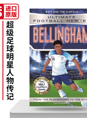 Bellingham 超级足球明星人物传记 祖德 贝林厄姆 Ultimate Football Heroes 英文原版儿童科普百科