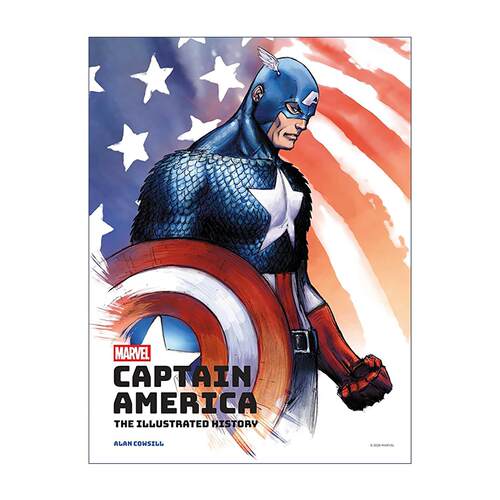 英文原版 Marvel: The Art of Captain America 漫威美国队长 星条旗复仇者诞生记 精装艺术集 英文版 进口英语原版书籍
