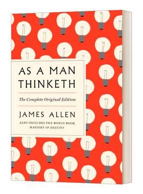 As a Man Thinketh 做你想做的人 詹姆斯·艾伦 英文原版励志读物 进口英语书籍