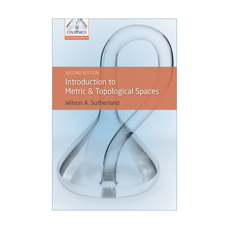 英文原版 Introduction to Metric and Topological Spaces 度量空间与拓扑空间导论 英文版 进口英语原版书籍
