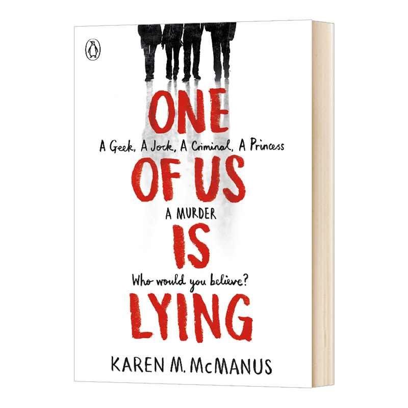 英文版 我们中有一个在撒谎 One Of Us Is Lying  凯莉永远书籍 英文版 进口英语书籍