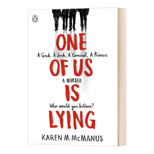 英文版 我们中有一个在撒谎 One Of Us Is Lying  凯莉永远书籍 英文版 进口英语书籍