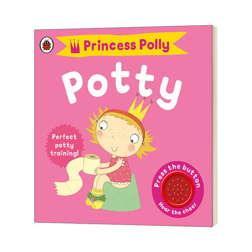 英文原版 Princess Polly's Potty A Ladybird potty training book 波莉公主的便盆 英文版 进口英语原版书籍
