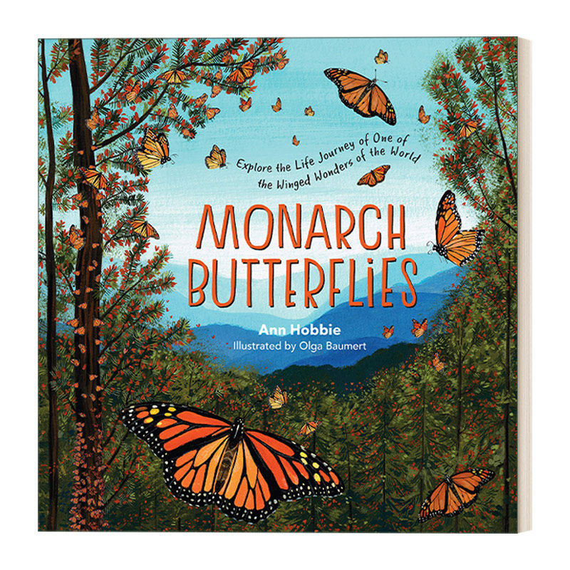 Monarch Butterflies 帝王蝶 儿童精装绘本 科学与自然规律主题 Ann Hobbie