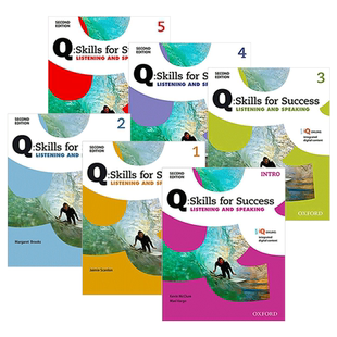 Oxford Q Skills for Success Listening and Speaking 牛津学术成功系列听说教材6册套装 英文原版语言学习类书 进口英语词汇书籍