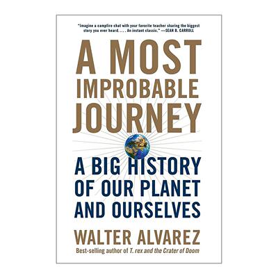 英文原版 A Most Improbable Journey 不可思议的旅程 我们的星球与我们自己的大历史 英文版 进口英语原版书籍
