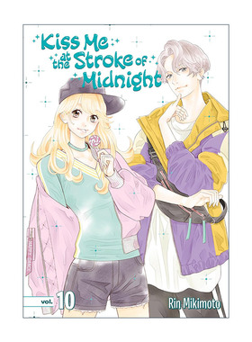 英文原版 Kiss Me at the Stroke of Midnight 10 午夜0时的吻10 片寄凉太 漫画 Rin Mikimoto 英文版 进口英语原版书籍