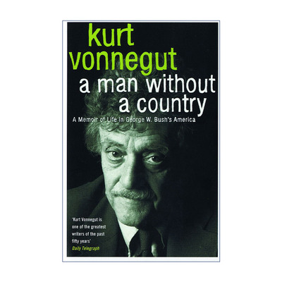 英文原版 A Man Without a Country 没有国家的人 库尔特·冯内古特 英文版 进口英语原版书籍