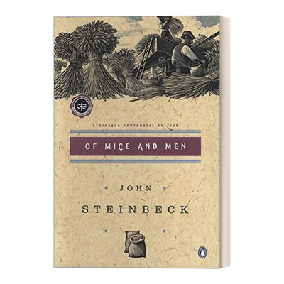 英文原版 Of Mice and Men Centennial Edition 人鼠之间 百年纪念版 诺贝尔文学奖得主约翰·斯坦贝克John Steinbeck 进口书籍