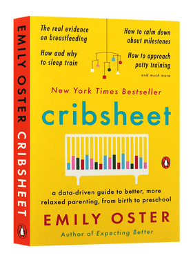 Cribsheet 大数据育儿 好孕大数据 英文原版育儿家庭教育读物 进口书籍