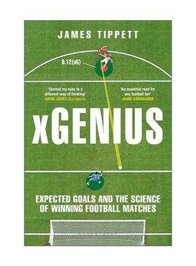 英文原版 xGenius 预期进球 赢得足球比赛的科学 英文版 进口英语原版书籍