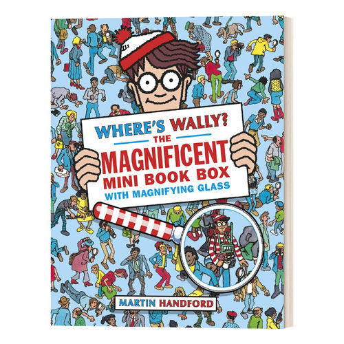 Where's Wally? The Magnificent Mini Book Box  沃利在哪里 华丽迷你套装