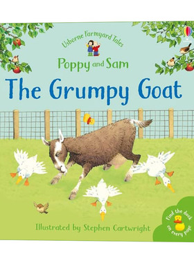 农场故事 暴躁的山羊 Farmyard Tales Poppy and Sam The Grumpy Goat 英文原版儿童启蒙故事绘本 进口英语书籍