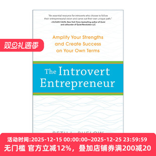 英文原版 The Introvert Entrepreneur 我们安静 我们成功 内向者驾驭沟通 领导 创业的绽放之路 Beth L. Buelow 进口英语原版书籍