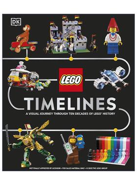 英文原版 LEGO Timelines 乐高事件年表 视觉历史之旅精装 英文版 进口英语原版书籍
