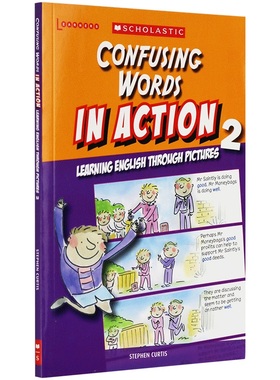 英文原版 学乐图解英语词汇辨析第2册 Confusing Words In Action 2 英文版 进口原版英语书籍