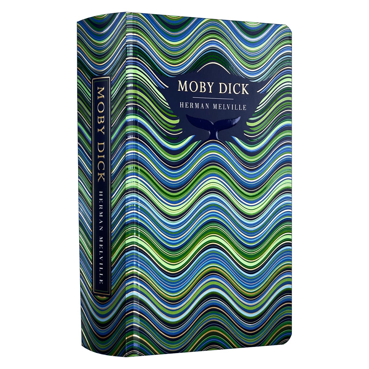 Moby Dick 莫比·迪克 浮雕封面高颜值装帧设计 精装Chiltern Classic图片