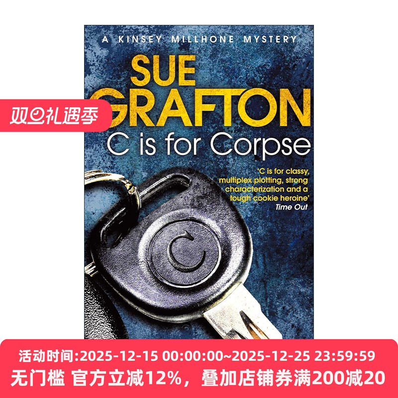 英文原版 C is for Corpse 尸体 侦探推理悬疑小说 苏·格拉夫顿字母系列作品 Sue Grafton 英文版 进口英语原版书籍