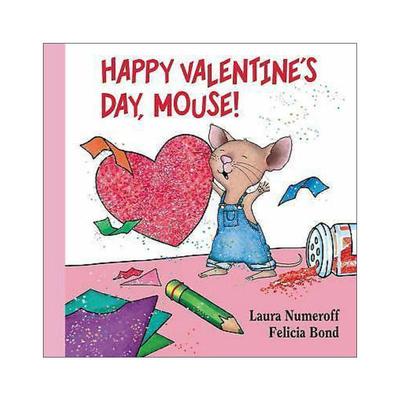英文原版 Happy Valentine's Day Mouse 小老鼠 情人节快乐 大尺寸纸板 儿童故事书 英文版 进口英语原版书籍