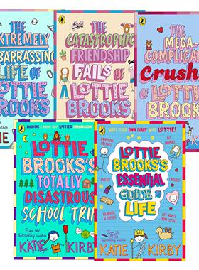 英文原版 The Extremely Embarrassing Life of Lottie Brooks 洛蒂极其尴尬的生活系列5册 英文版 进口英语原版书籍