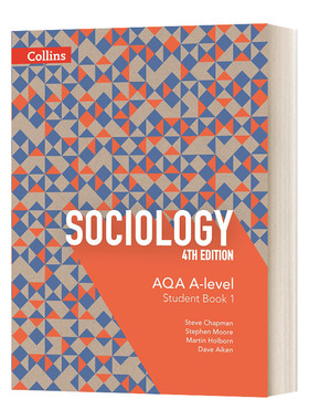 柯林斯AQA A-Level社会学学生用书1 第四版 AQA A level Sociology Student Book 1 Fourth edition 英文原版大学教辅 进口英语书