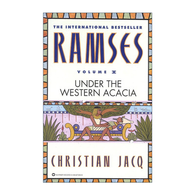 英文原版 Ramses Volume V 洋槐树下 拉美西斯五部曲之五 克里斯蒂安·贾克 英文版 进口英语原版书籍