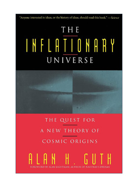 英文原版 The Inflationary Universe 暴胀宇宙 麻省理工教授Alan Guth 英文版 进口英语原版书籍