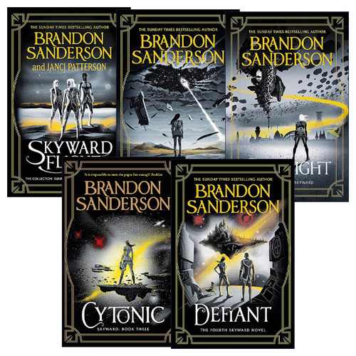 英文原版小说 Skyward 天防者系列5册 布兰登桑德森 Sanderson Brandon 英文版 进口英语原版书籍