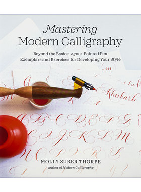 掌握现代书法 Mastering Modern Calligraphy 英文原版进口艺术知识读物 进口英语书籍
