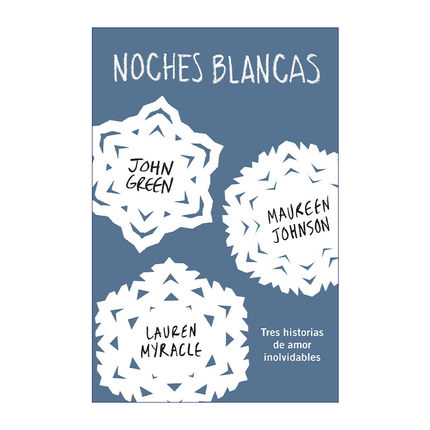 英文原版 Noches blancas Tres historias de amor inolvidables Let it Snow 冬季浪漫故事 西班牙语版 John Green 进口原版书籍