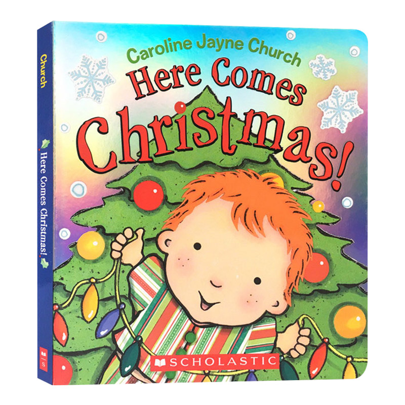 圣诞节来了 Here Comes Christmas! 英文原版儿童绘本 进口英语读物书籍